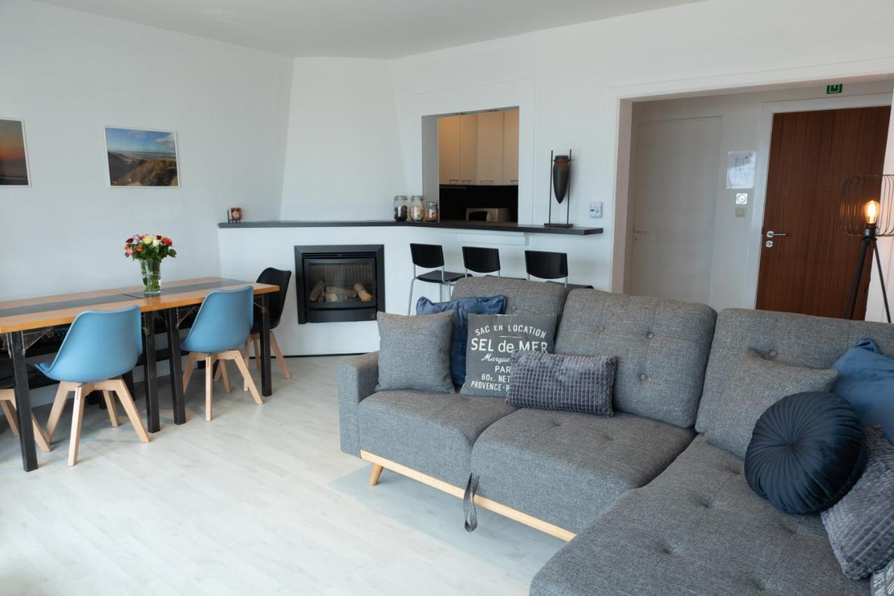 Modern Appartement Met Uniek Zeezicht Koksijde Exteriör bild