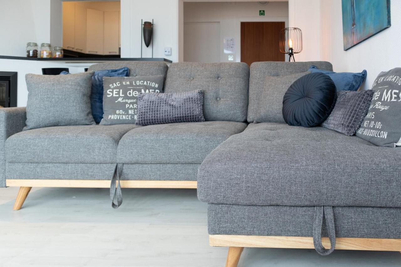 Modern Appartement Met Uniek Zeezicht Koksijde Exteriör bild