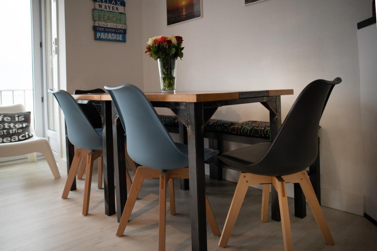 Modern Appartement Met Uniek Zeezicht Koksijde Exteriör bild