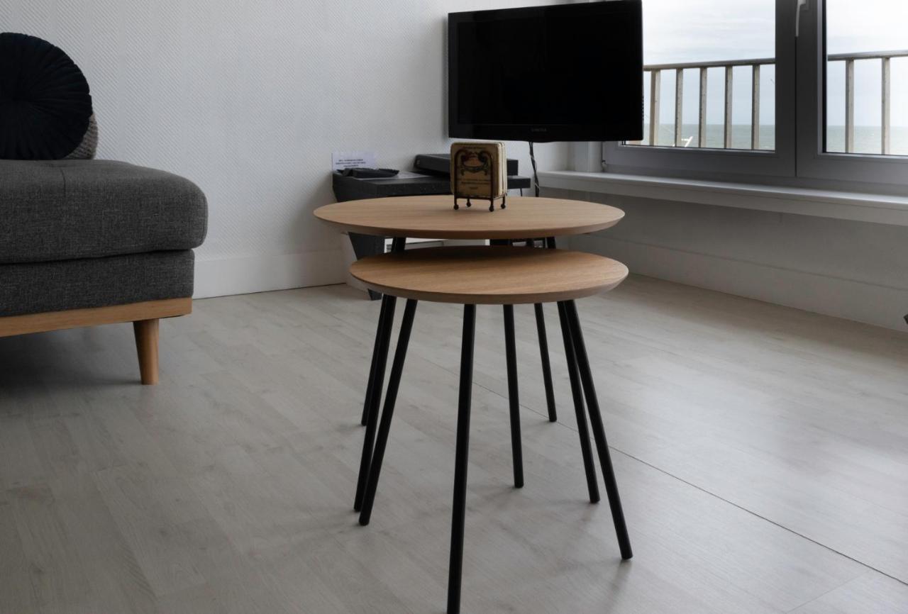 Modern Appartement Met Uniek Zeezicht Koksijde Exteriör bild